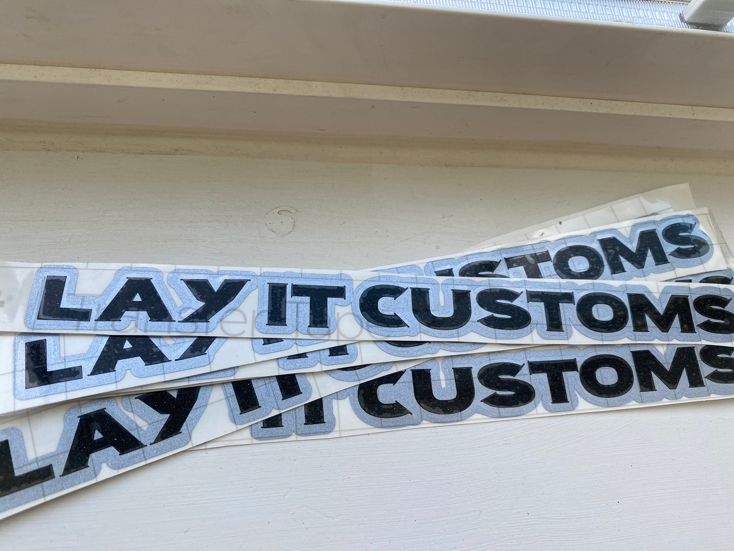 Lay It Customs Decal