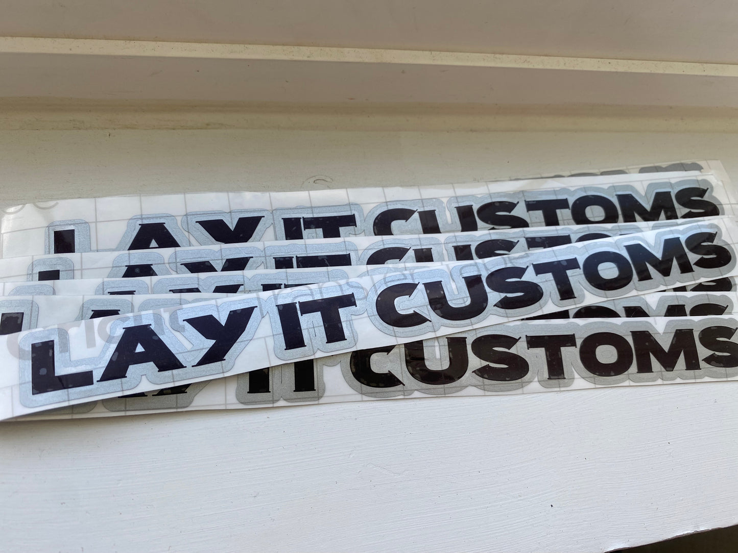 Lay It Customs Decal