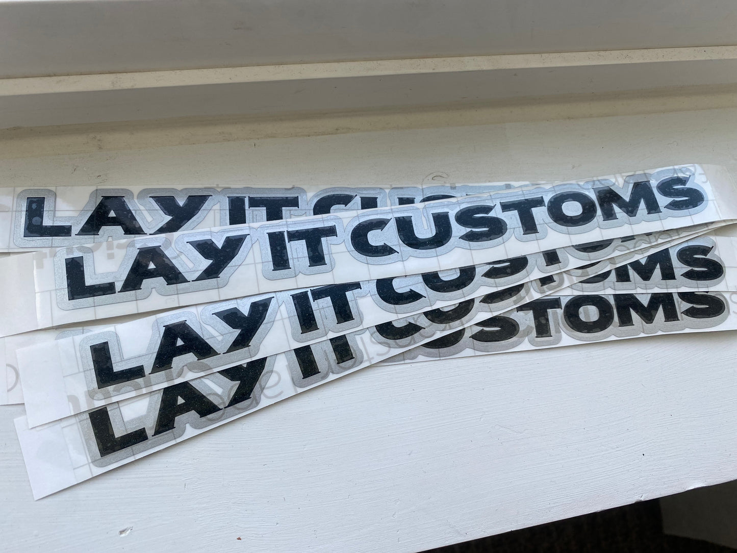 Lay It Customs Decal
